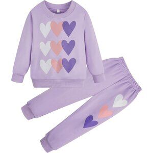 Girls 2 Piece Outfits Toddler Girls Leopard Print T-Shirt and Leggings Set Schoo